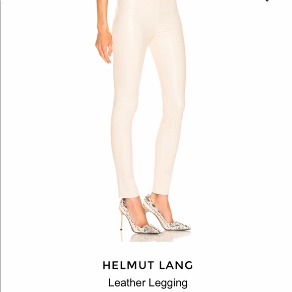 NEW HELMUT LANG LAMBSKIN PANTS - Picture 7 of 8
